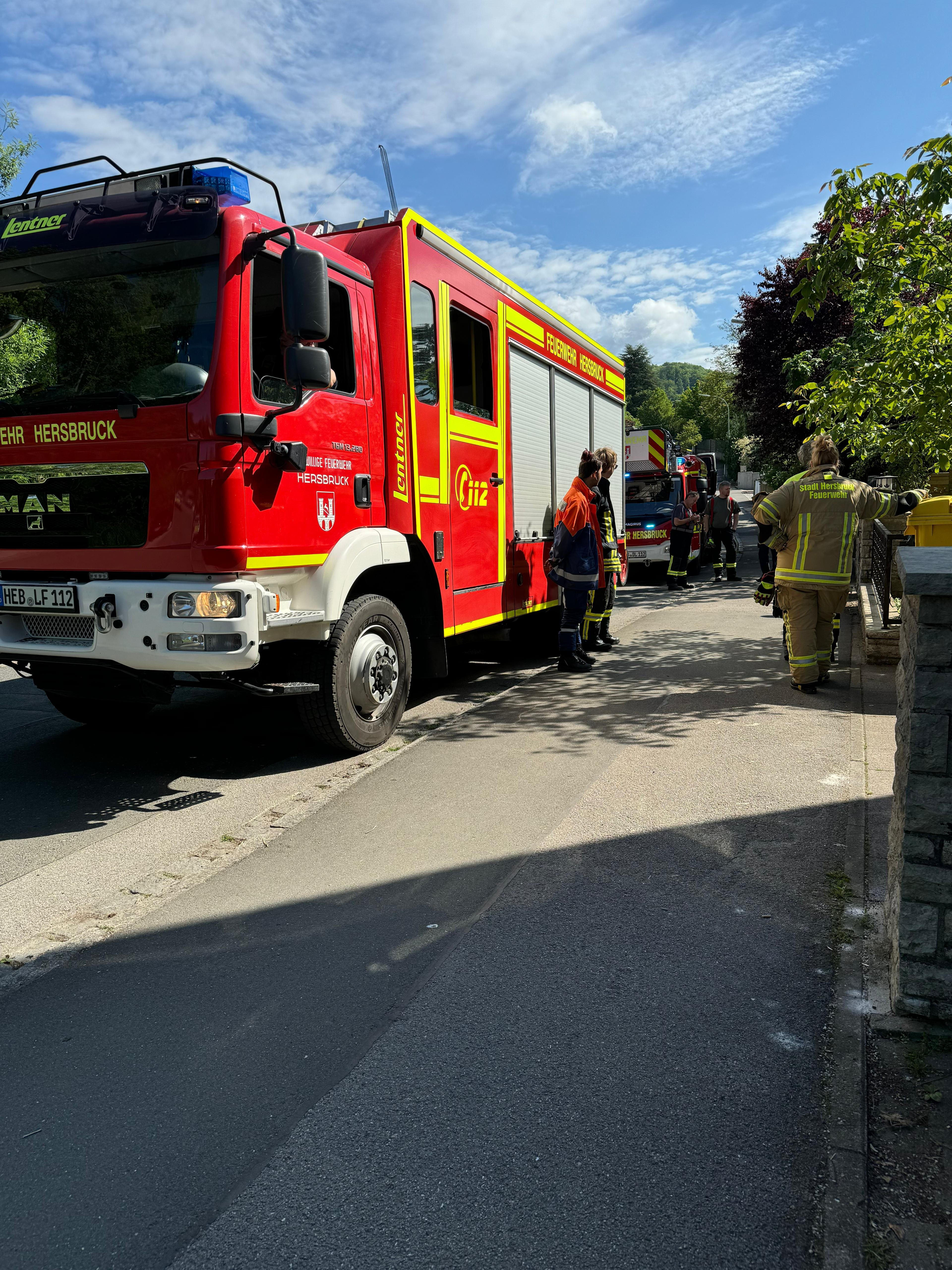 Einsatzfoto Brandmeldereinlauf 