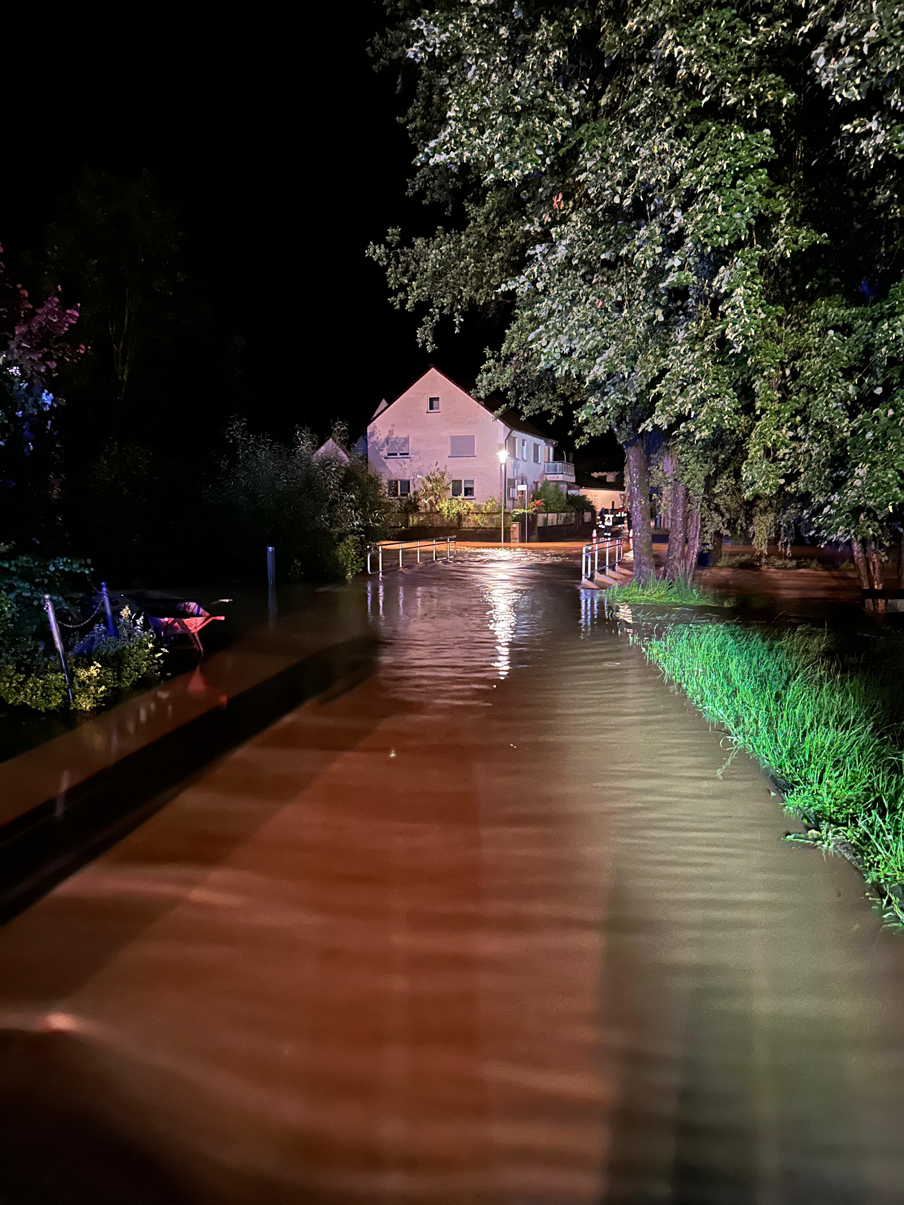 Einsatzfoto Hochwasser