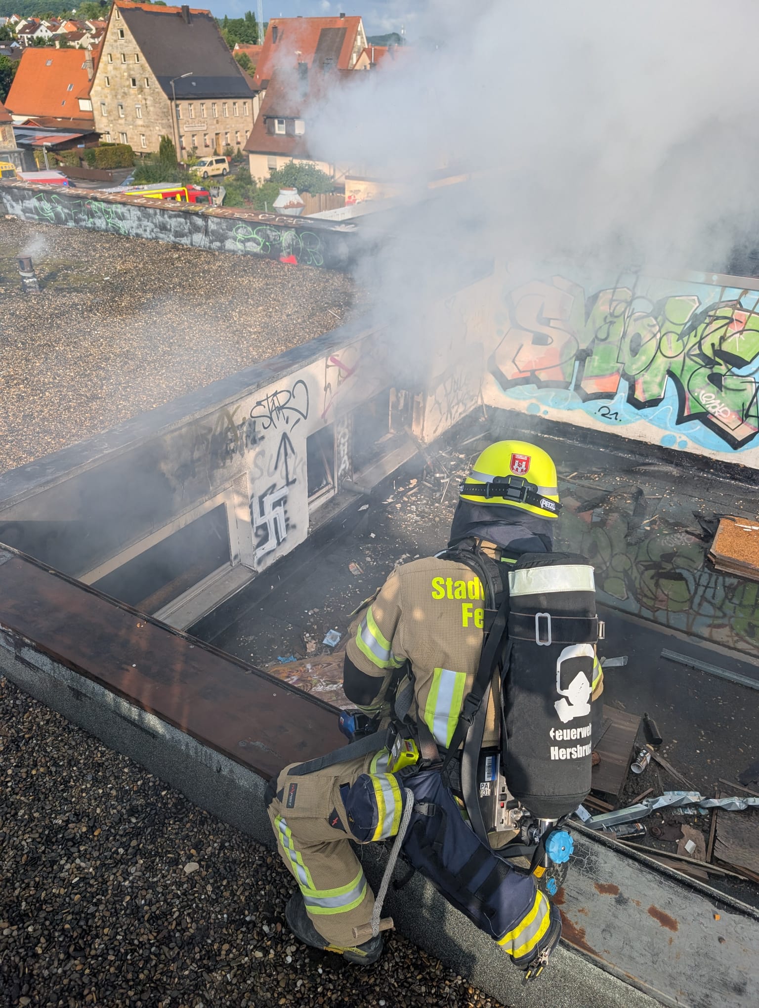 Einsatzfoto  B 3 - Gewerbe / Industrie - ...