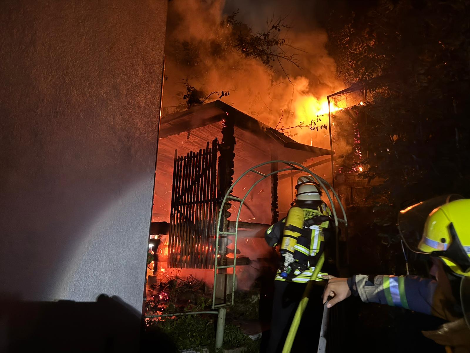 Einsatzfoto  B 3 - im Gebäude - Garage