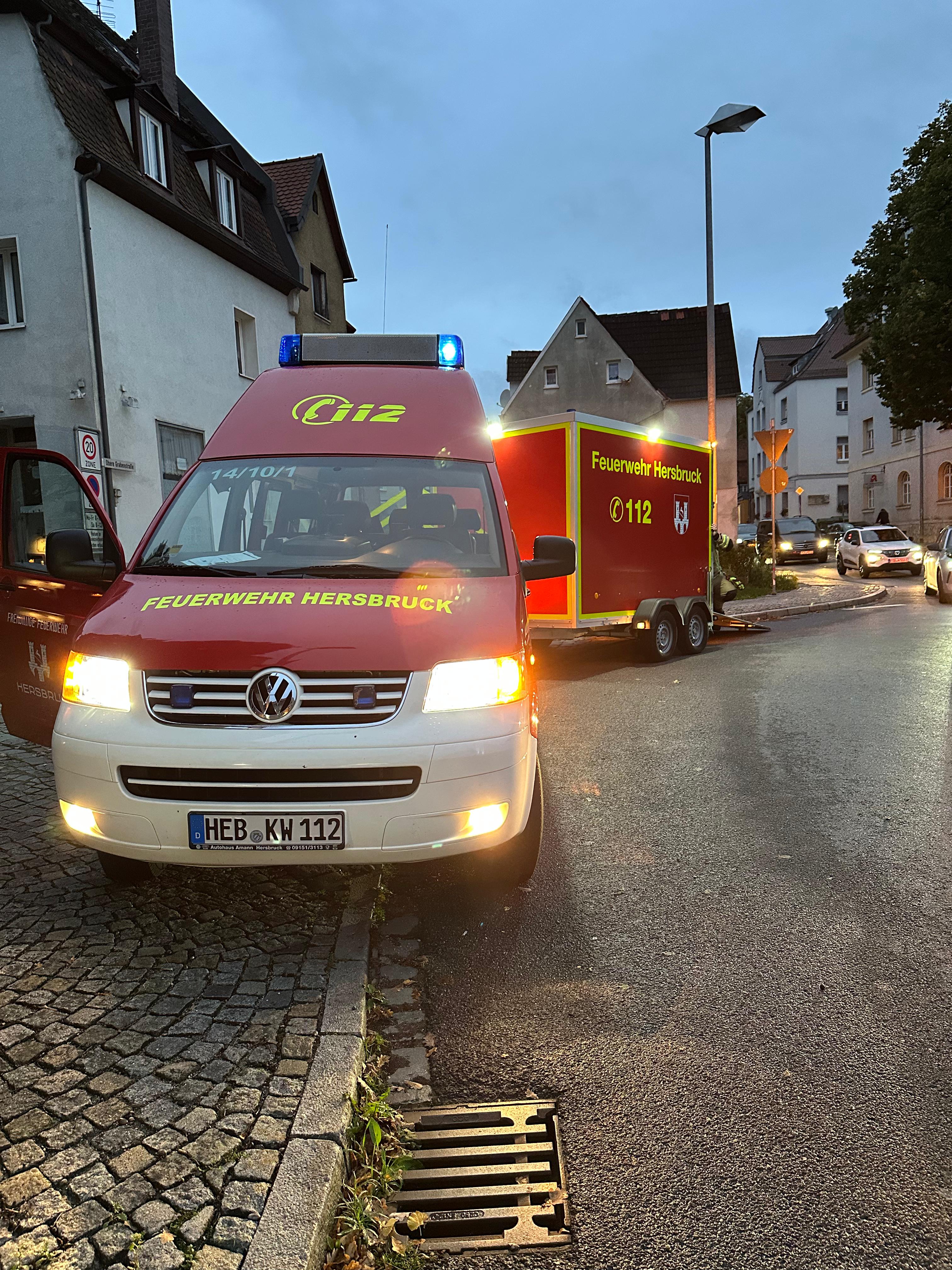 Einsatzfoto  THL 1 - klein - Straße ...