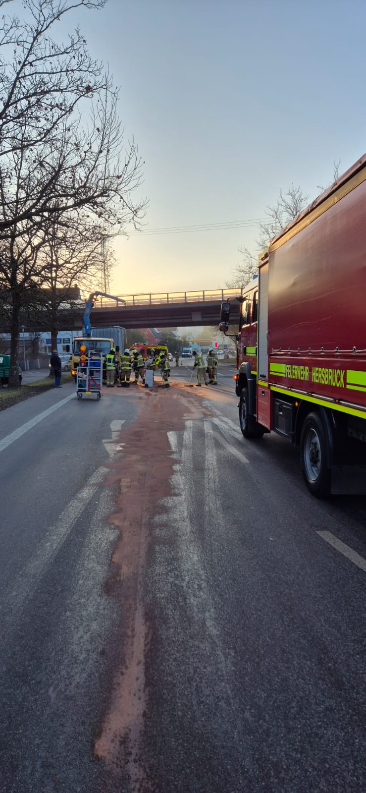Einsatzfoto THL 2 - VU - LKW 