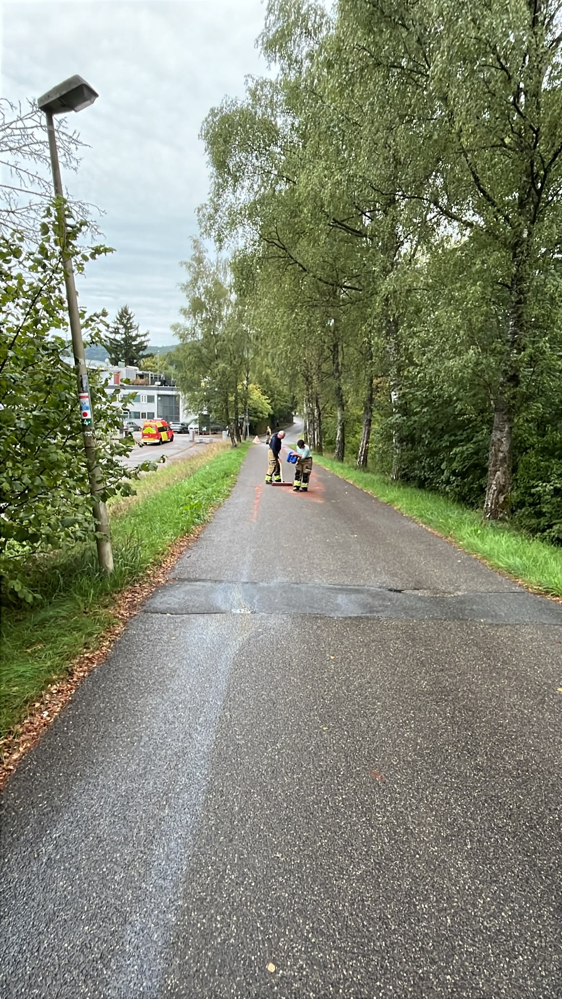 Einsatzfoto  THL 1 - klein - Straße ...